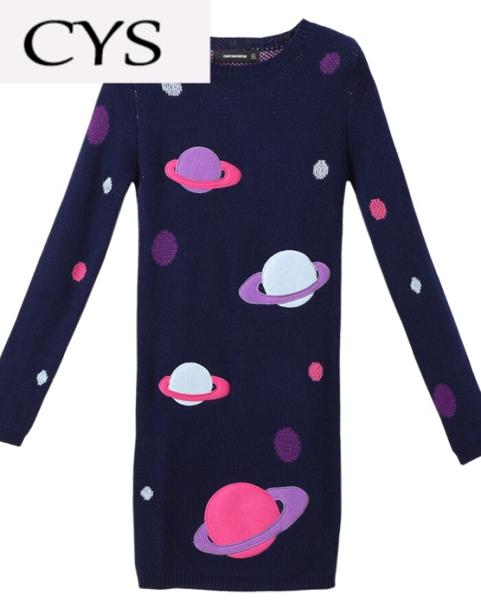 时尚与安全 CYS CIAO俏2017秋冬针织连衣裙的穿搭与健康理念